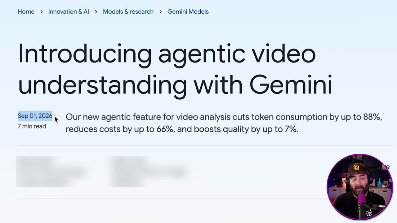 Bài blog Google giới thiệu agentic video understanding với Gemini