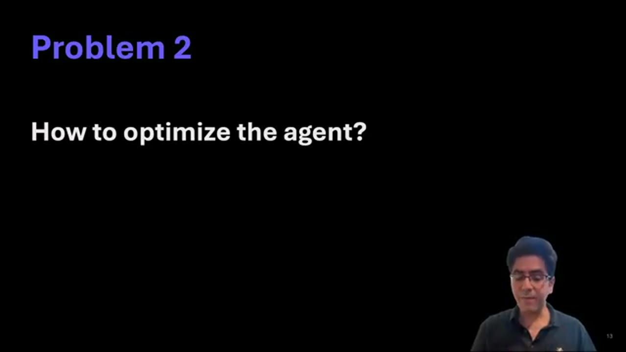Slide Problem 2: How to optimize the agent?