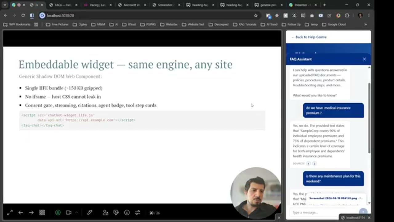 Slide Embeddable widget, same engine, any site, kèm đoạn script nhúng