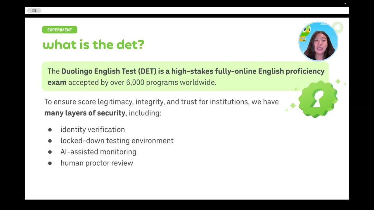 Slide what is the DET với các lớp security