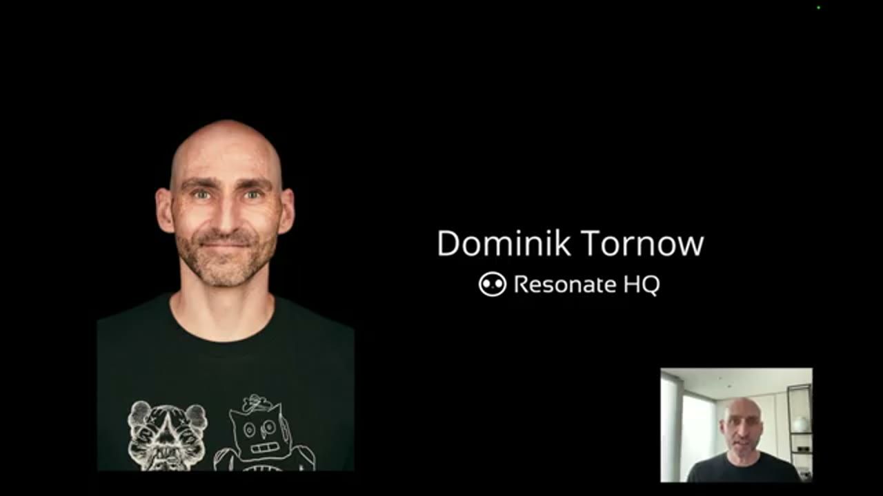 Slide giới thiệu Dominik Tornow, Resonate HQ