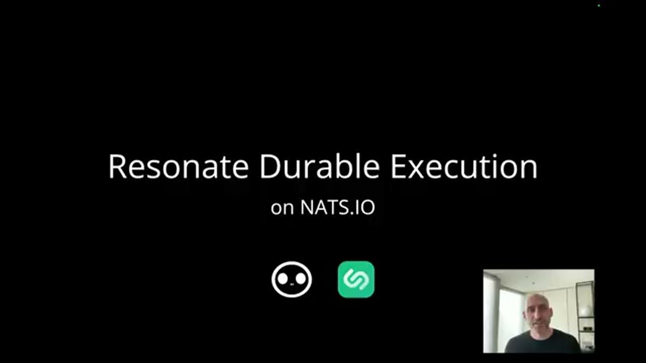 Slide Resonate Durable Execution on NATS.IO