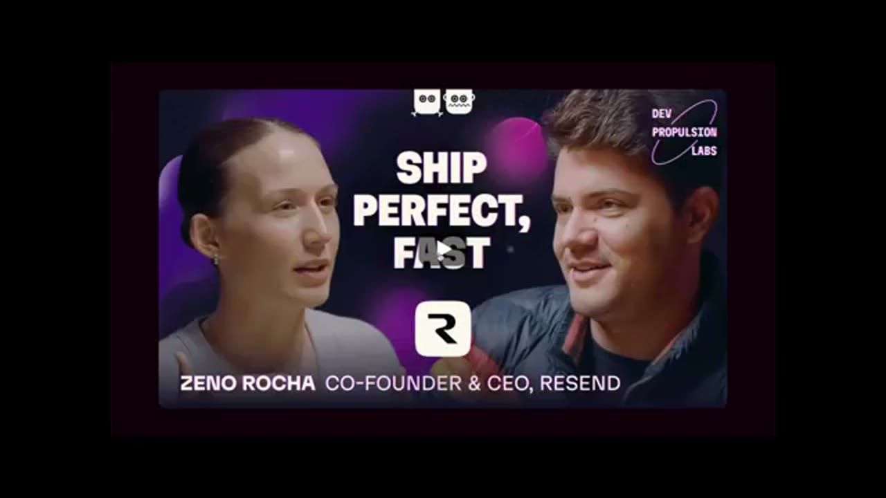 Thumbnail podcast Ship perfect, fast với Zeno Rocha, Co-founder và CEO của Resend