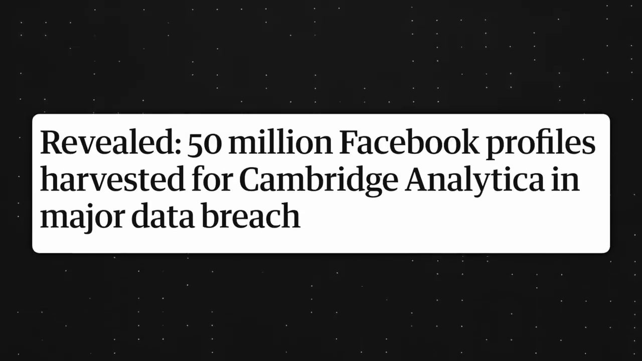 Tiêu đề báo: Revealed: 50 million Facebook profiles harvested for Cambridge Analytica in major data breach