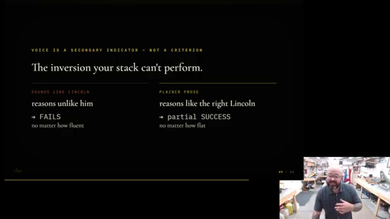 Slide The inversion your stack can't perform