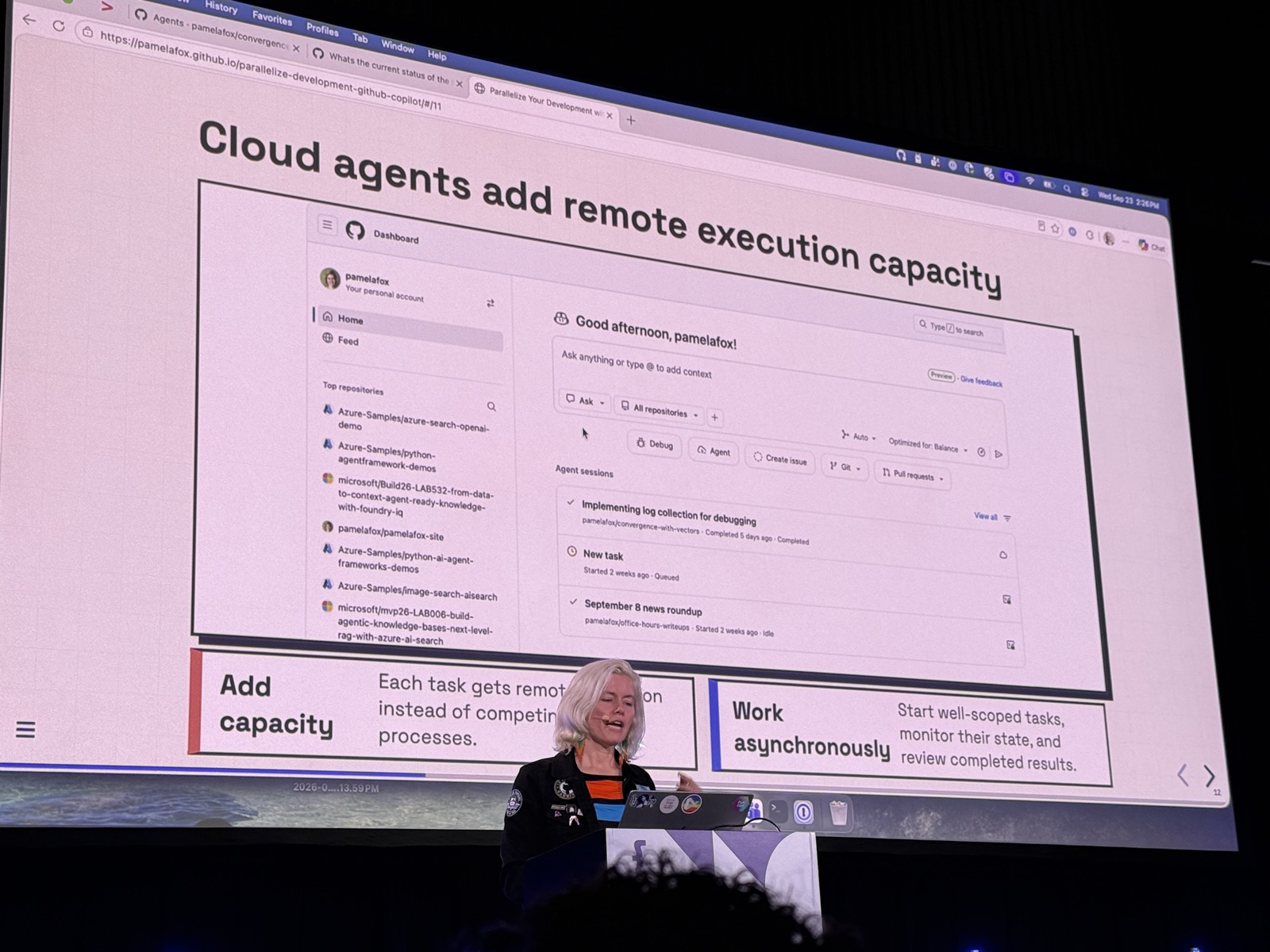Slide Cloud agents add remote execution capacity