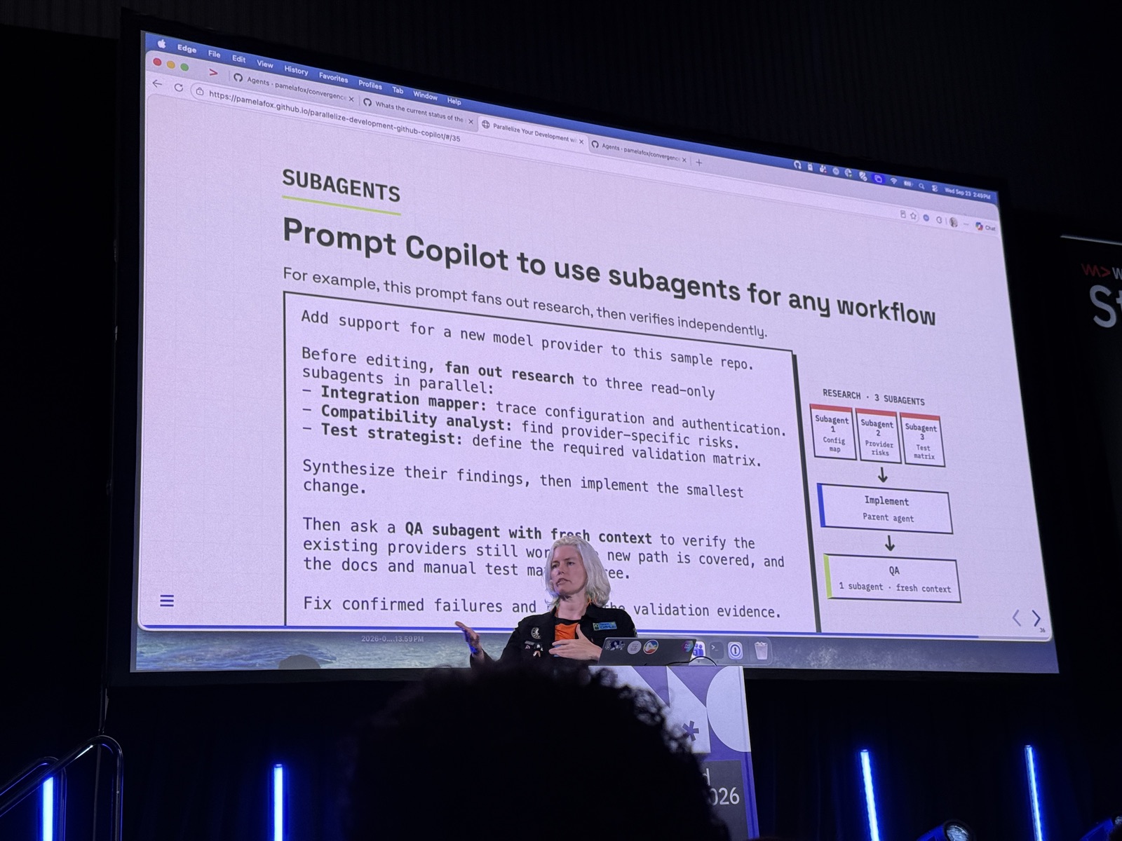 Slide Prompt Copilot to use subagents for any workflow