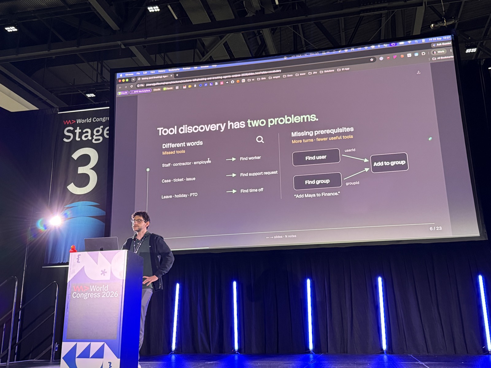 Slide Tool discovery has two problems