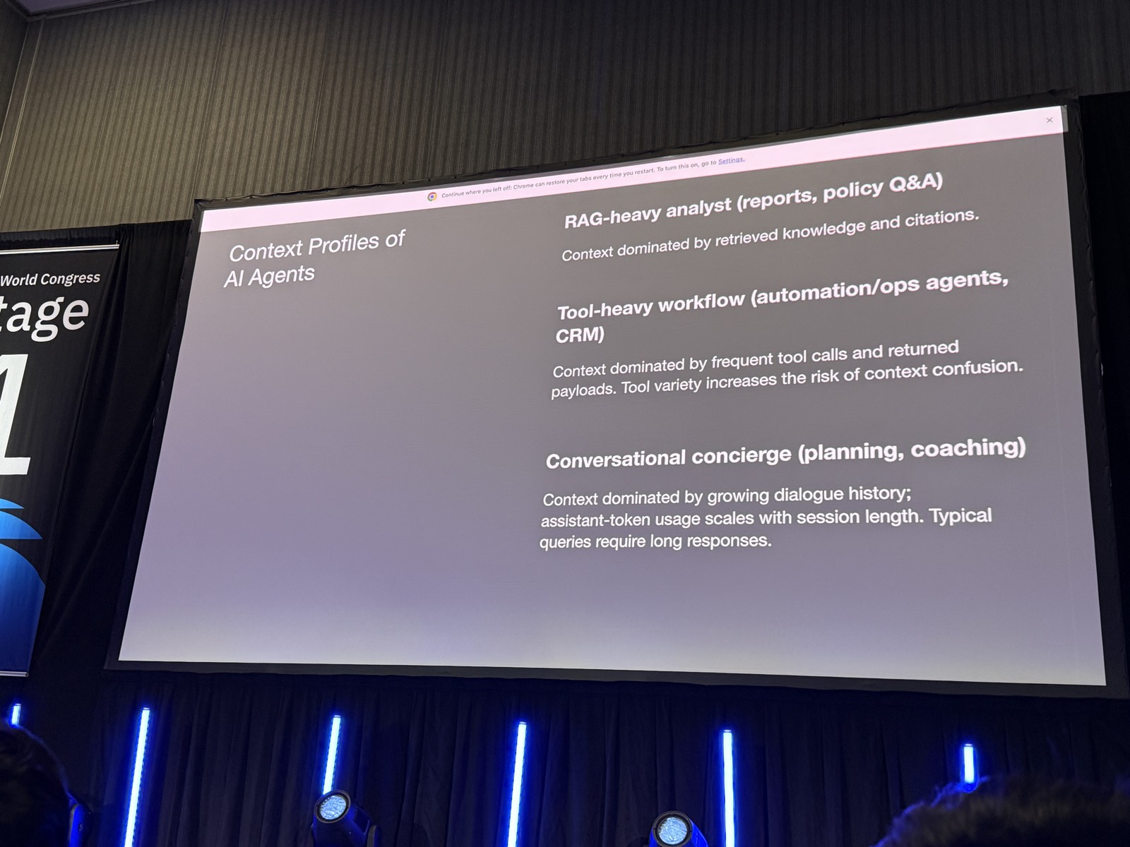 Slide Context Profiles of AI Agents