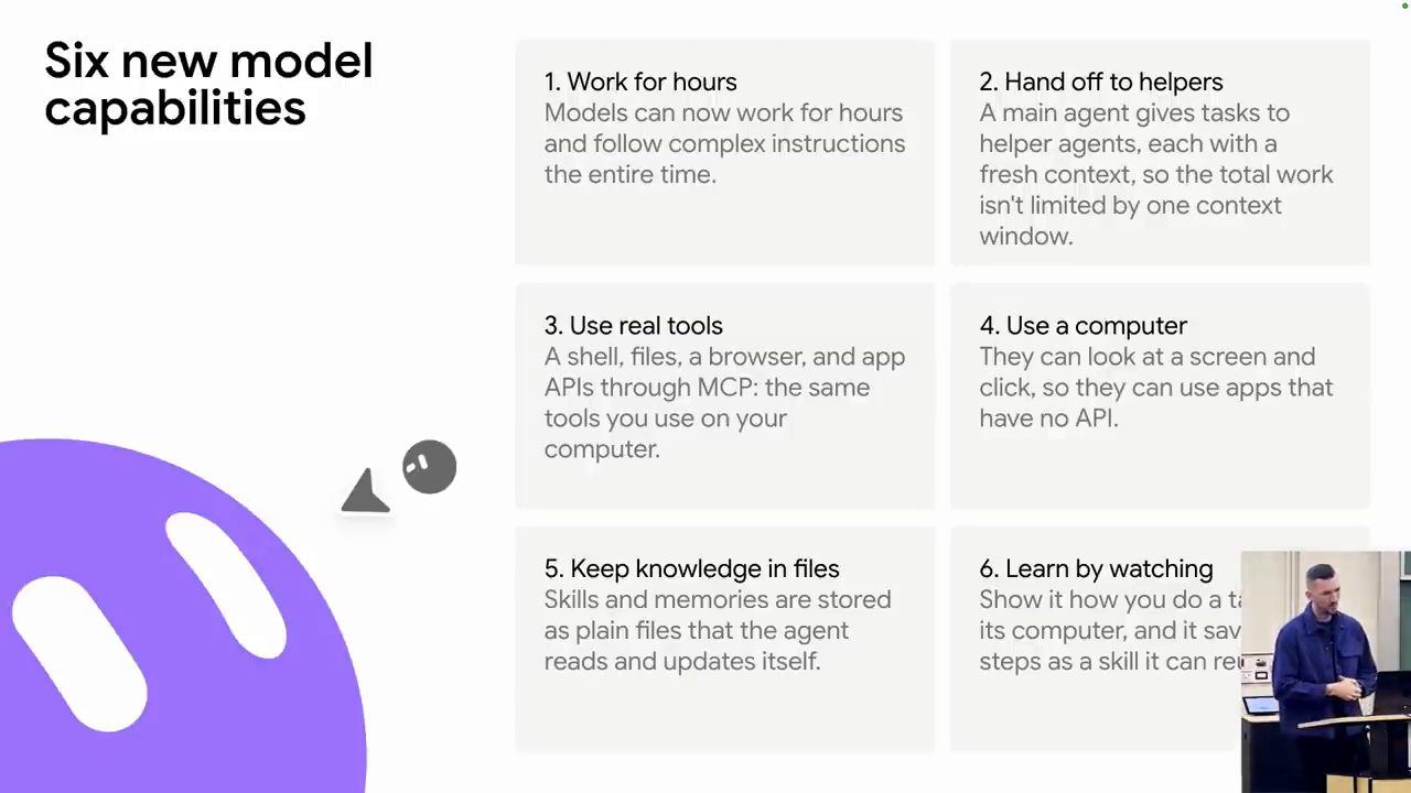 Slide Six new model capabilities