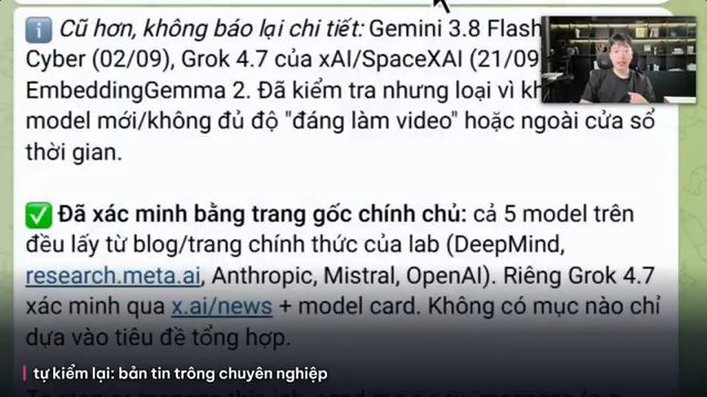 Đoạn cuối bản tin trong Telegram, mục Đã xác minh bằng trang gốc chính chủ