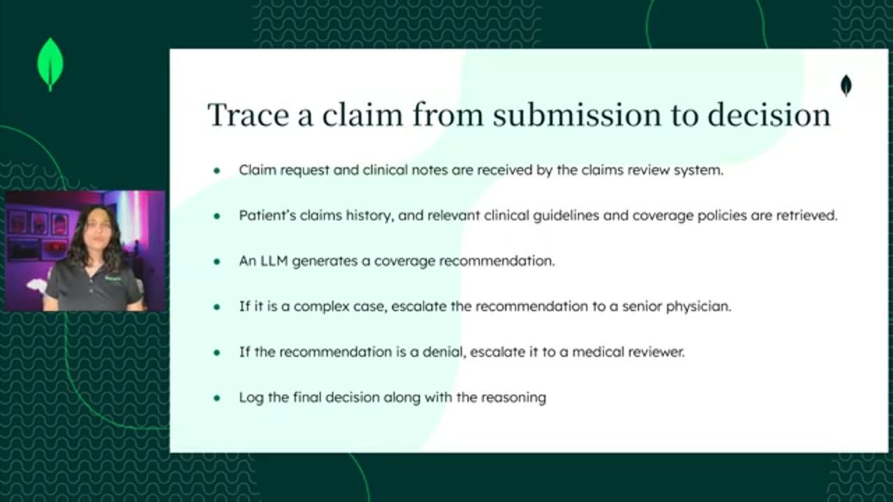 Slide Trace a claim from submission to decision