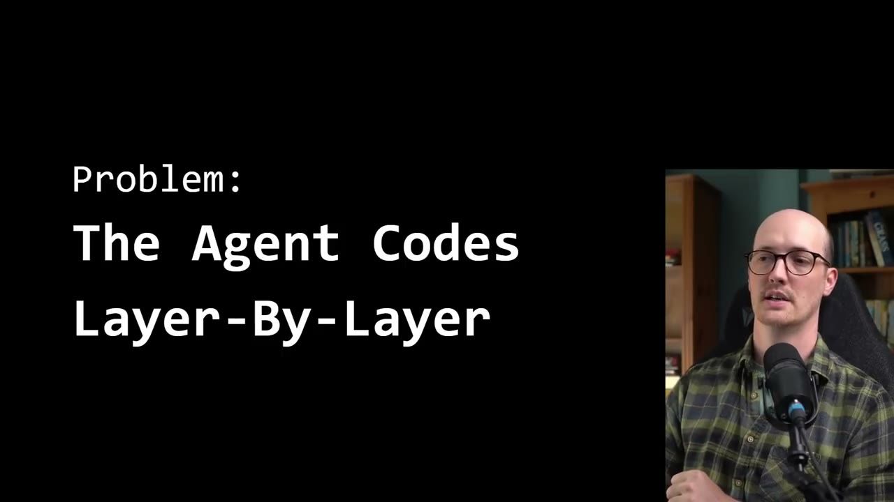 Slide Problem: The Agent Codes Layer-By-Layer