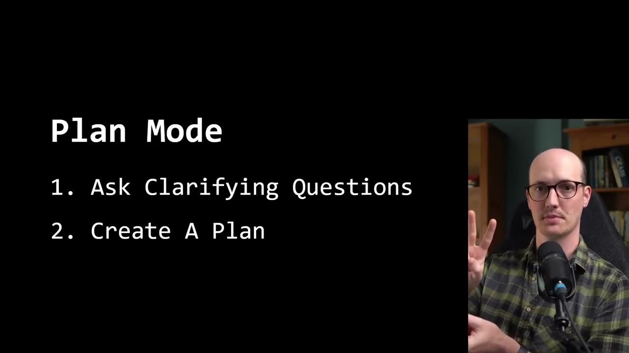 Slide Plan Mode với hai bước