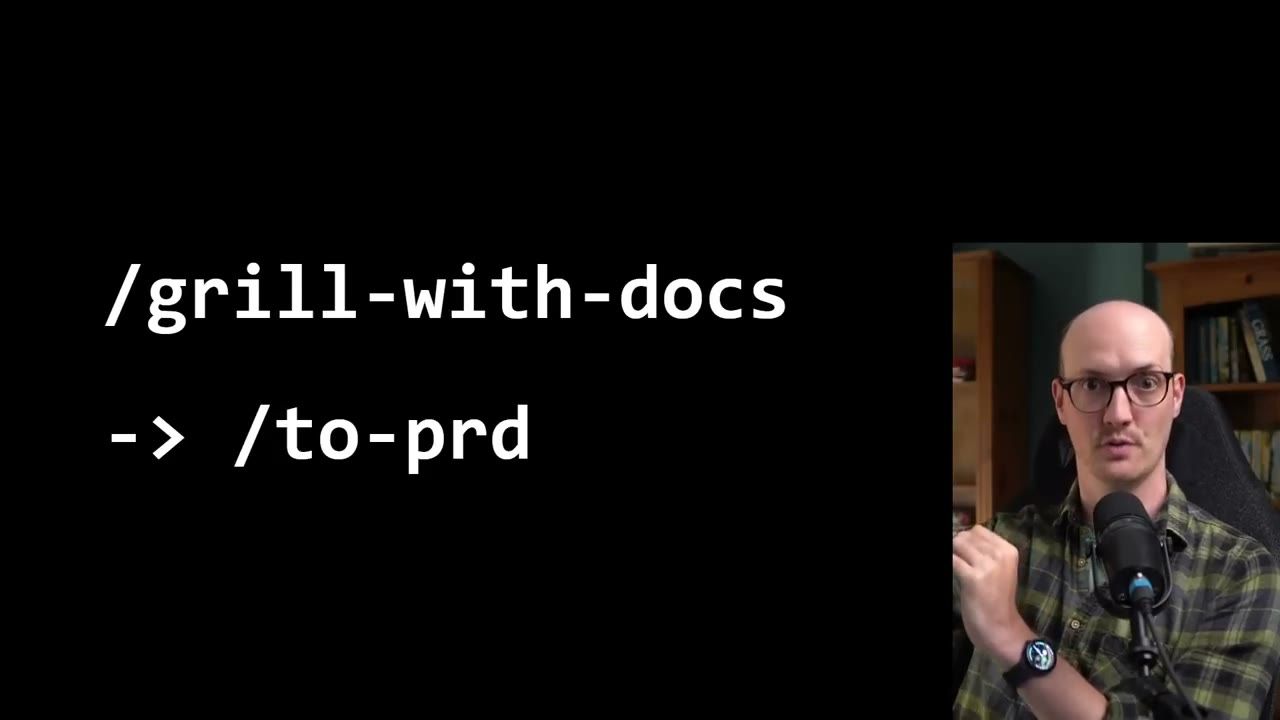 Slide /grill-with-docs -> /to-prd
