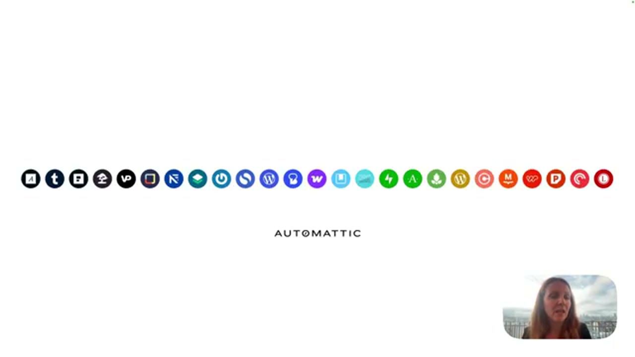 Dải logo các thương hiệu của Automattic