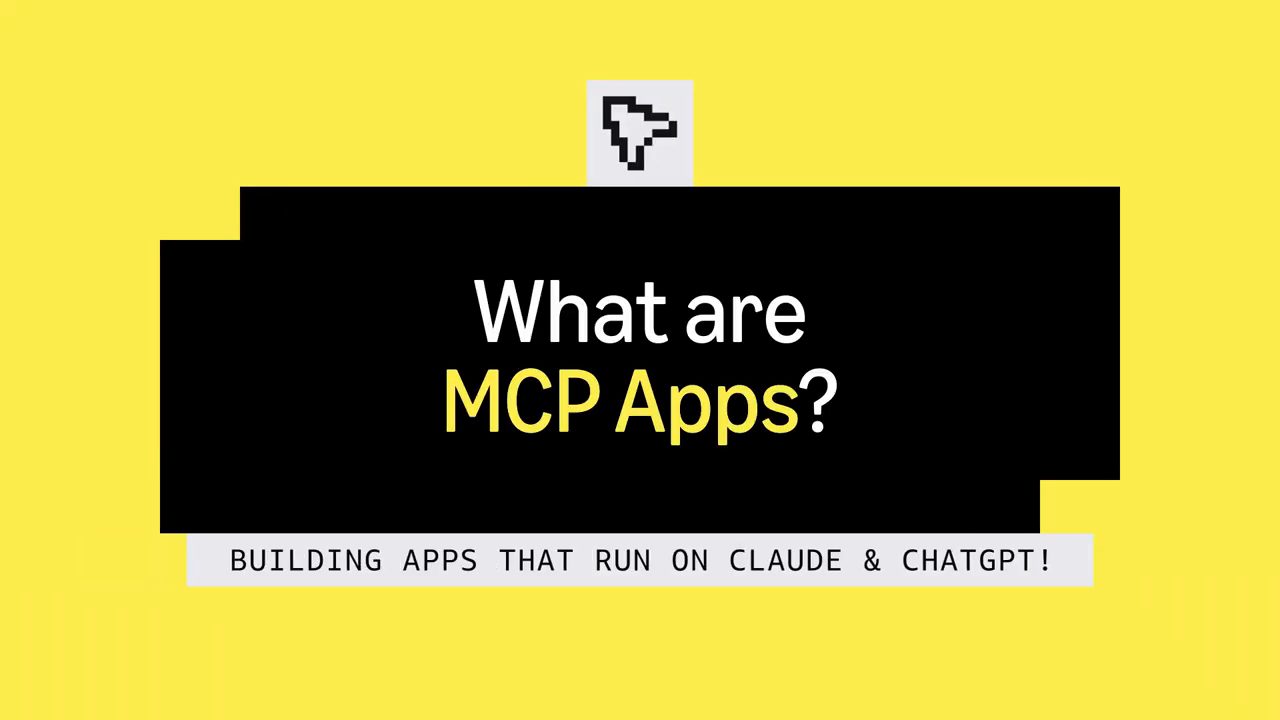 Thẻ tiêu đề What are MCP Apps? Building apps that run on Claude & ChatGPT!