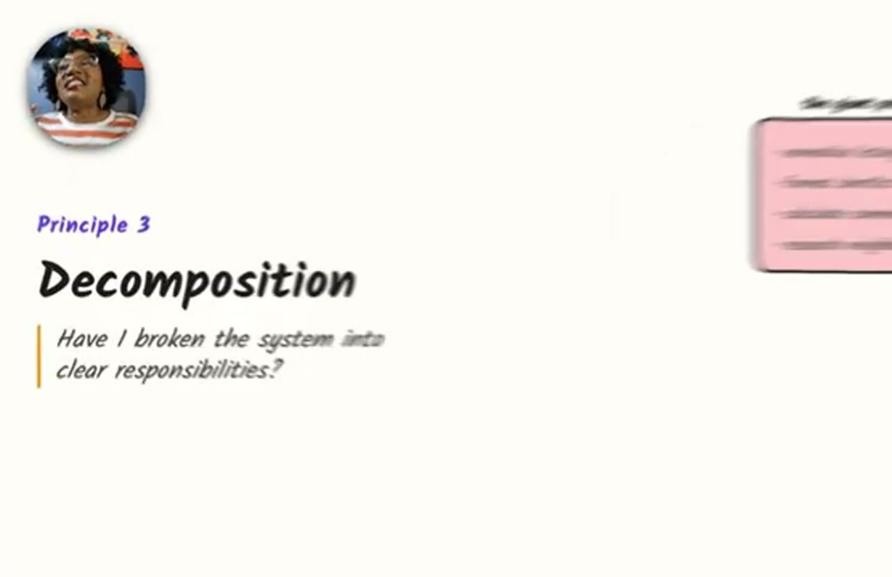 Slide Principle 3: Decomposition