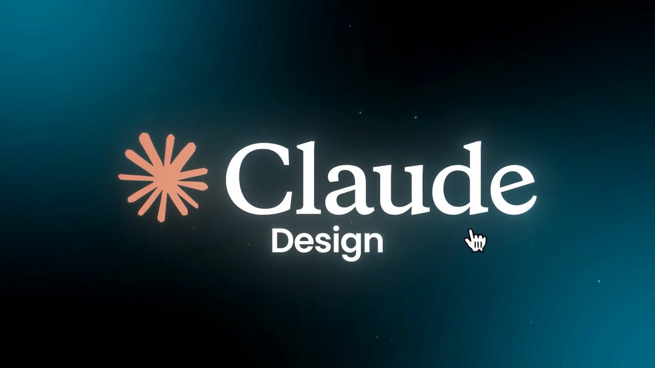 Màn hình tiêu đề với logo Claude và chữ Design