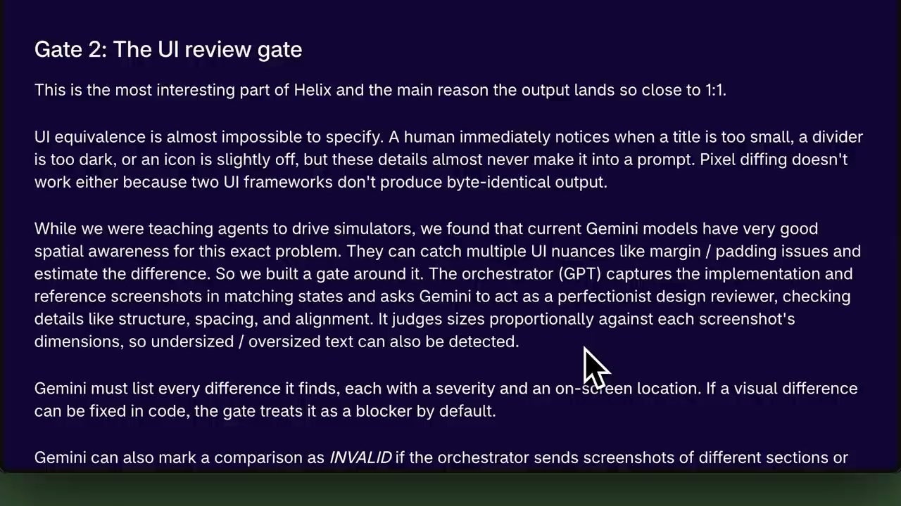 Đoạn Gate 2: The UI review gate trong bài viết Helix của Shopify