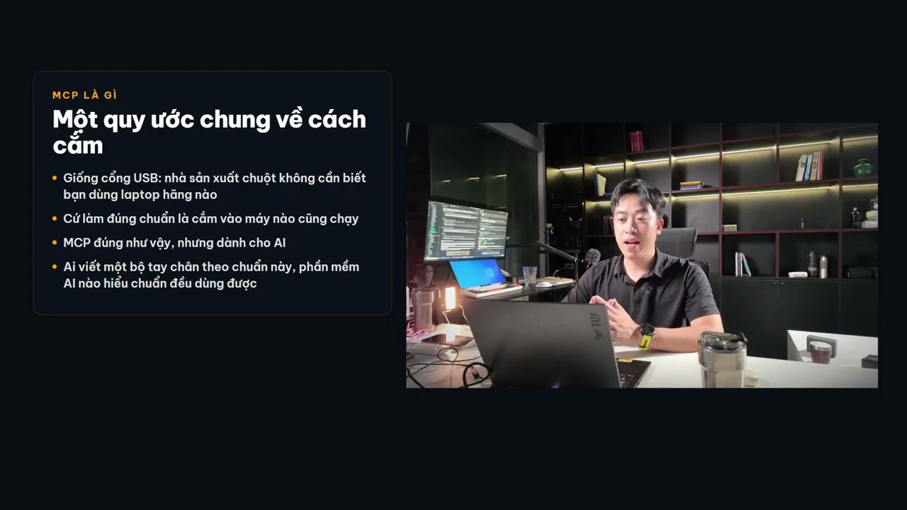 Slide MCP là gì: một quy ước chung về cách cắm