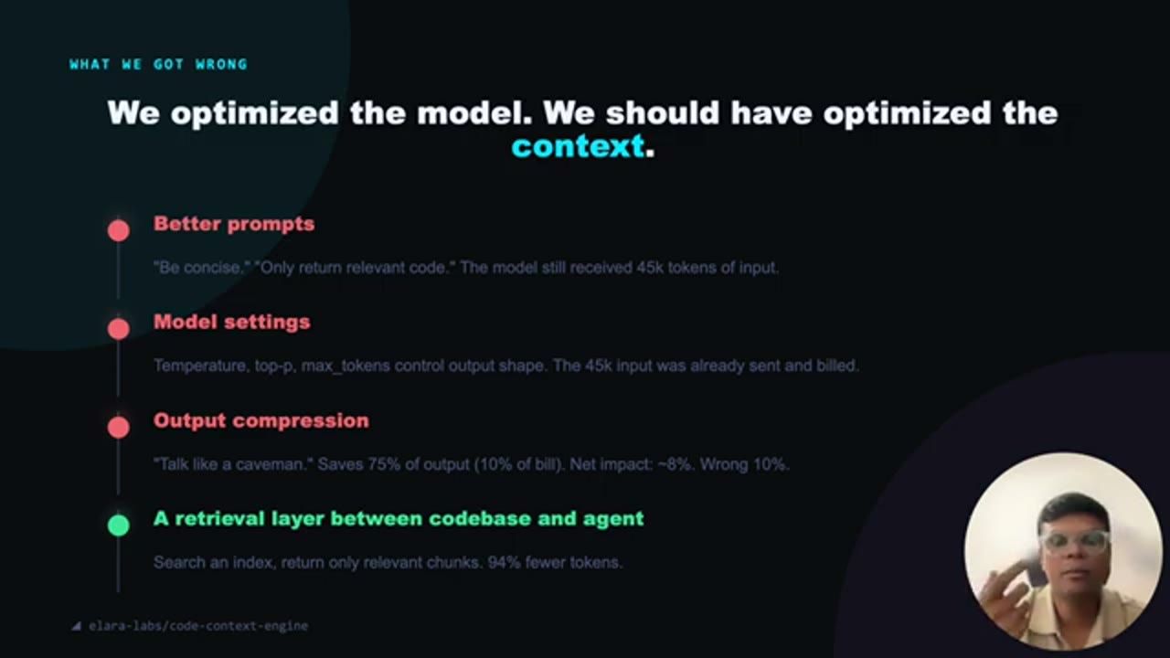 Slide What we got wrong: bốn cách tiếp cận