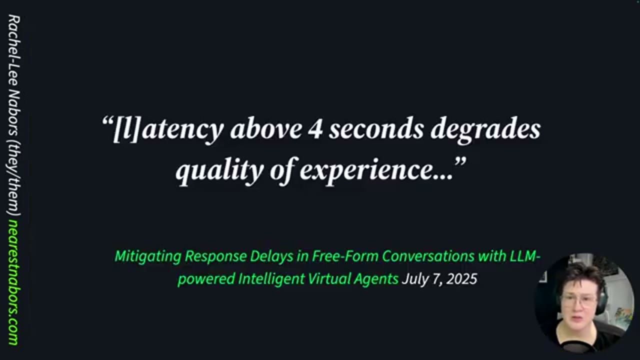 Trích dẫn: latency above 4 seconds degrades quality of experience