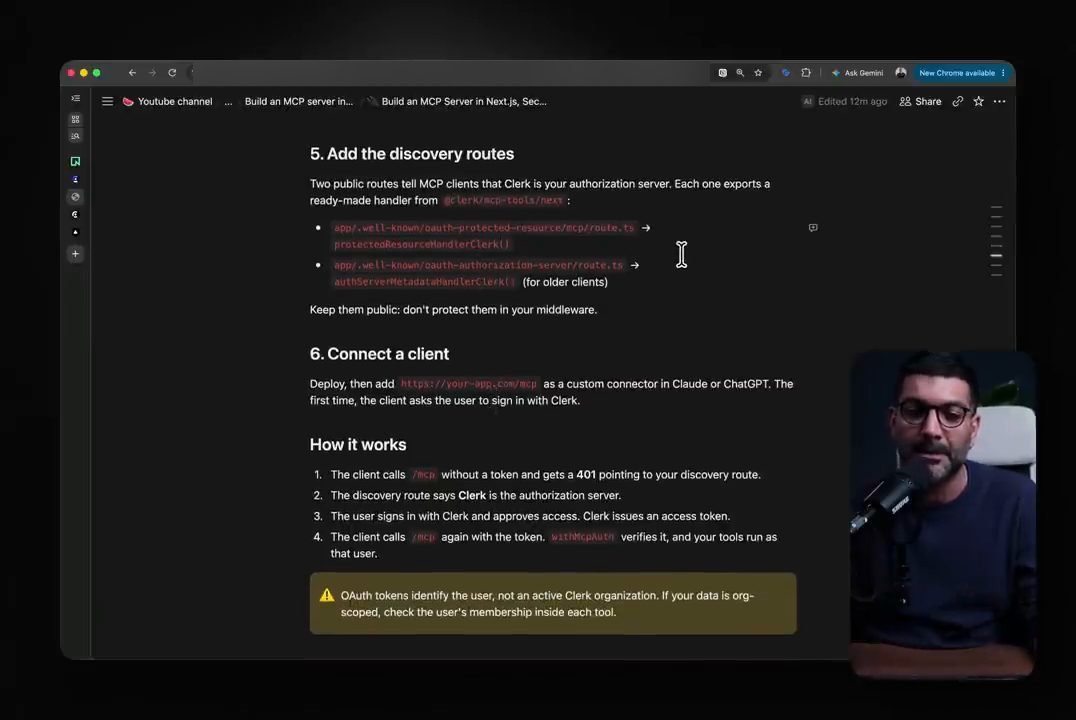 Ghi chú: Add the discovery routes, Connect a client, How it works