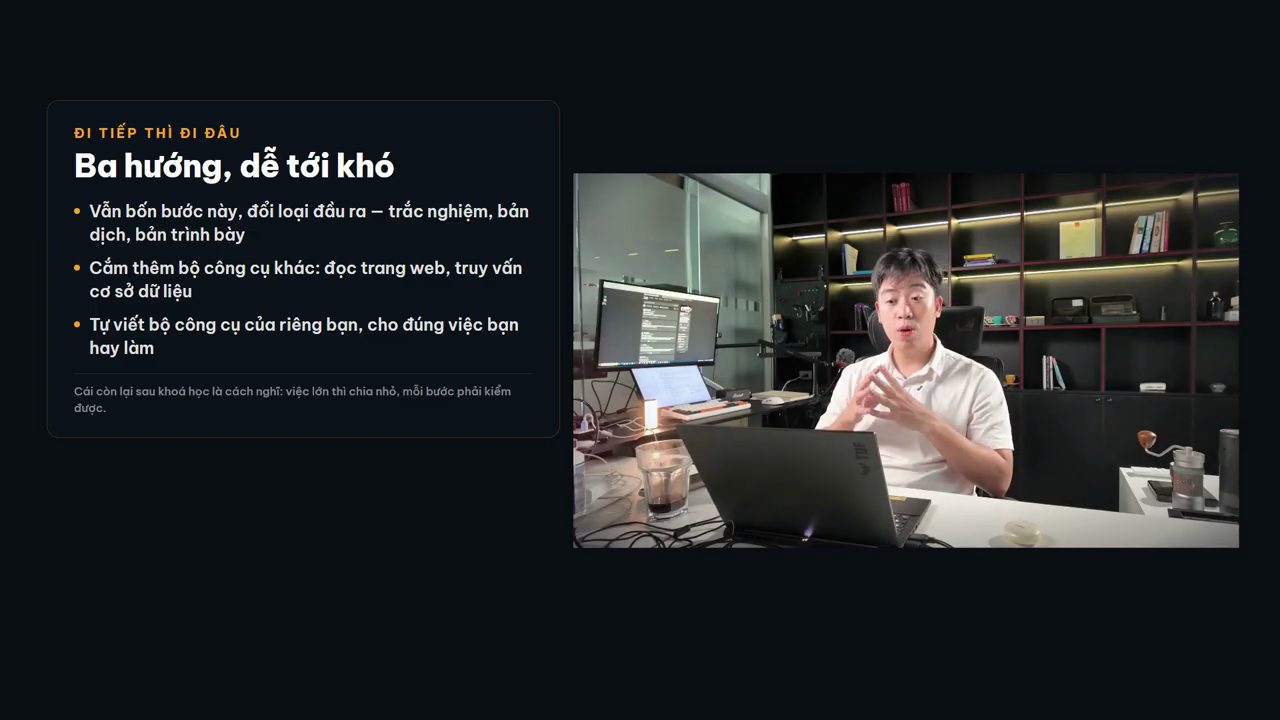 Slide Ba hướng, dễ tới khó