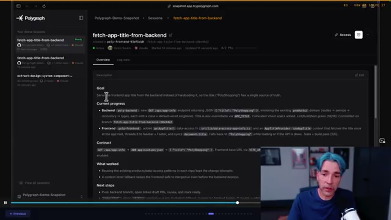 Trang web của Polygraph session fetch-app-title-from-backend