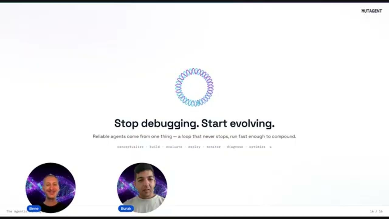 Slide kết Stop debugging. Start evolving.