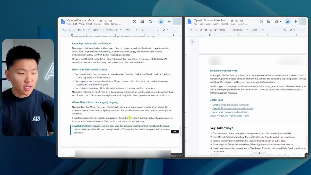 Phần cuối hai bản guide: Which one Nate would choose, Useful links, Key Takeaways