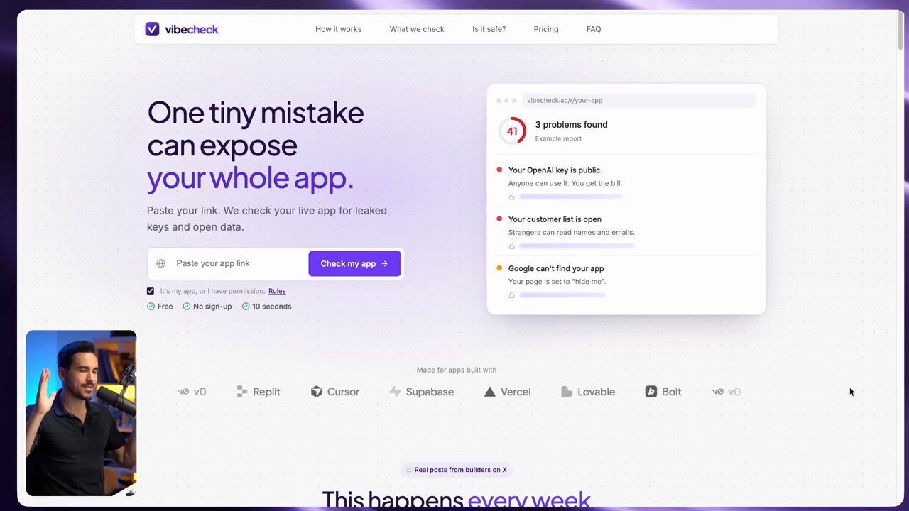 Landing page VibeCheck bản hoàn chỉnh