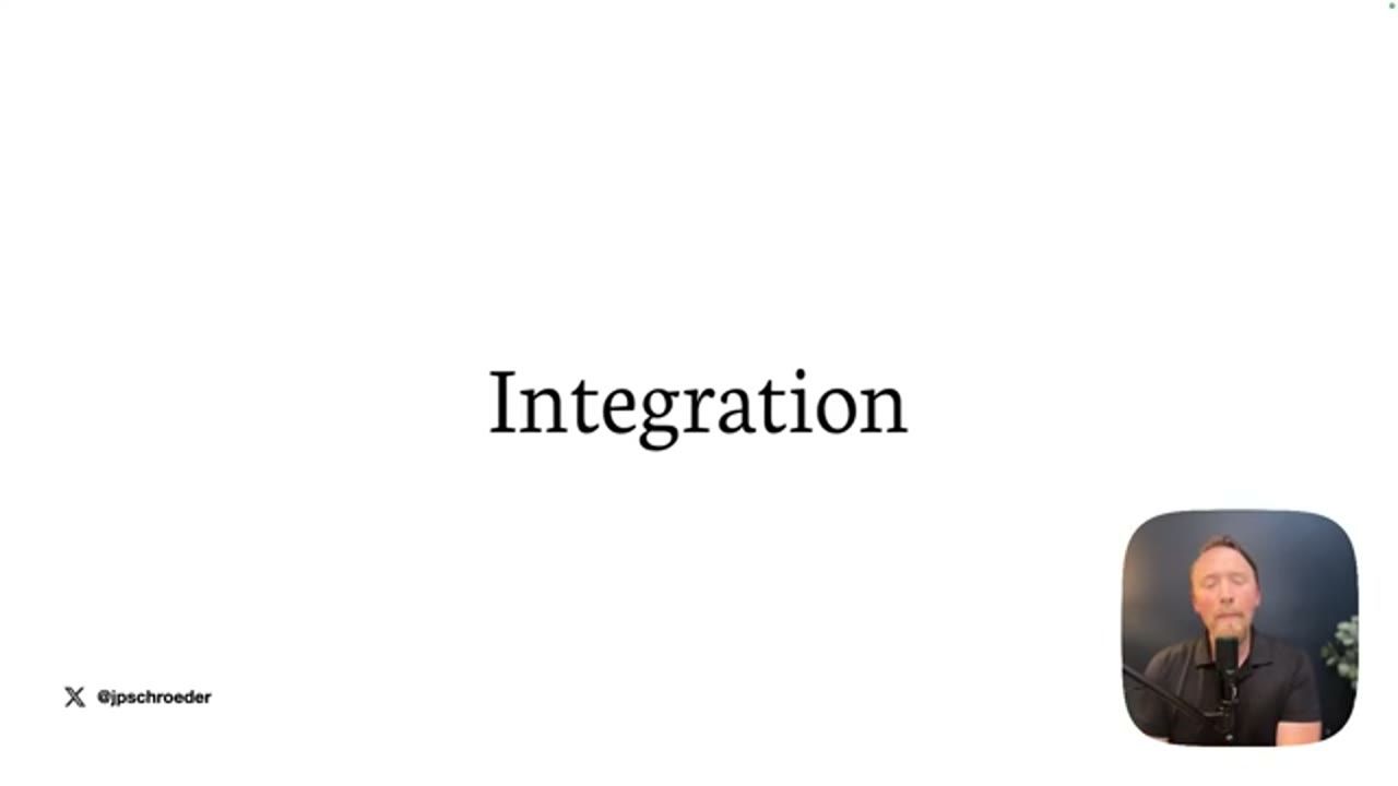 Slide chỉ có một chữ Integration
