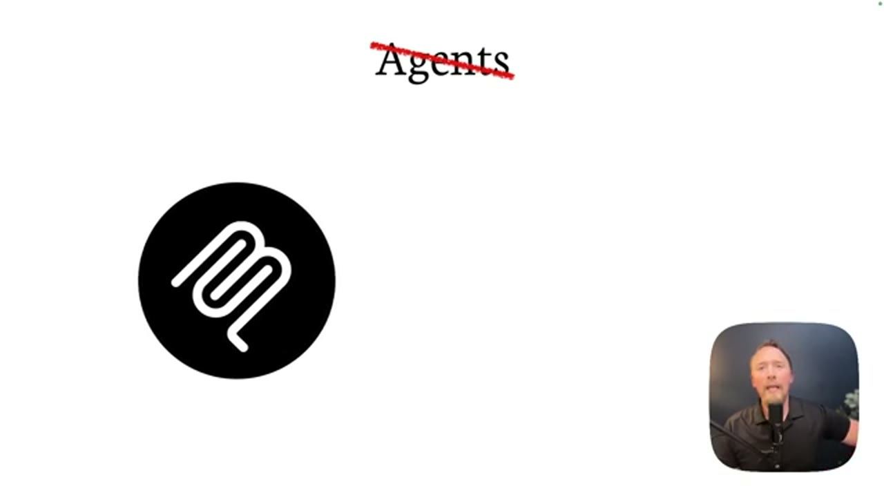 Chữ Agents bị gạch đỏ phía trên logo MCP