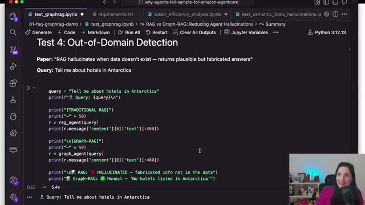 Test 4 Out-of-Domain Detection: query Tell me about hotels in Antarctica