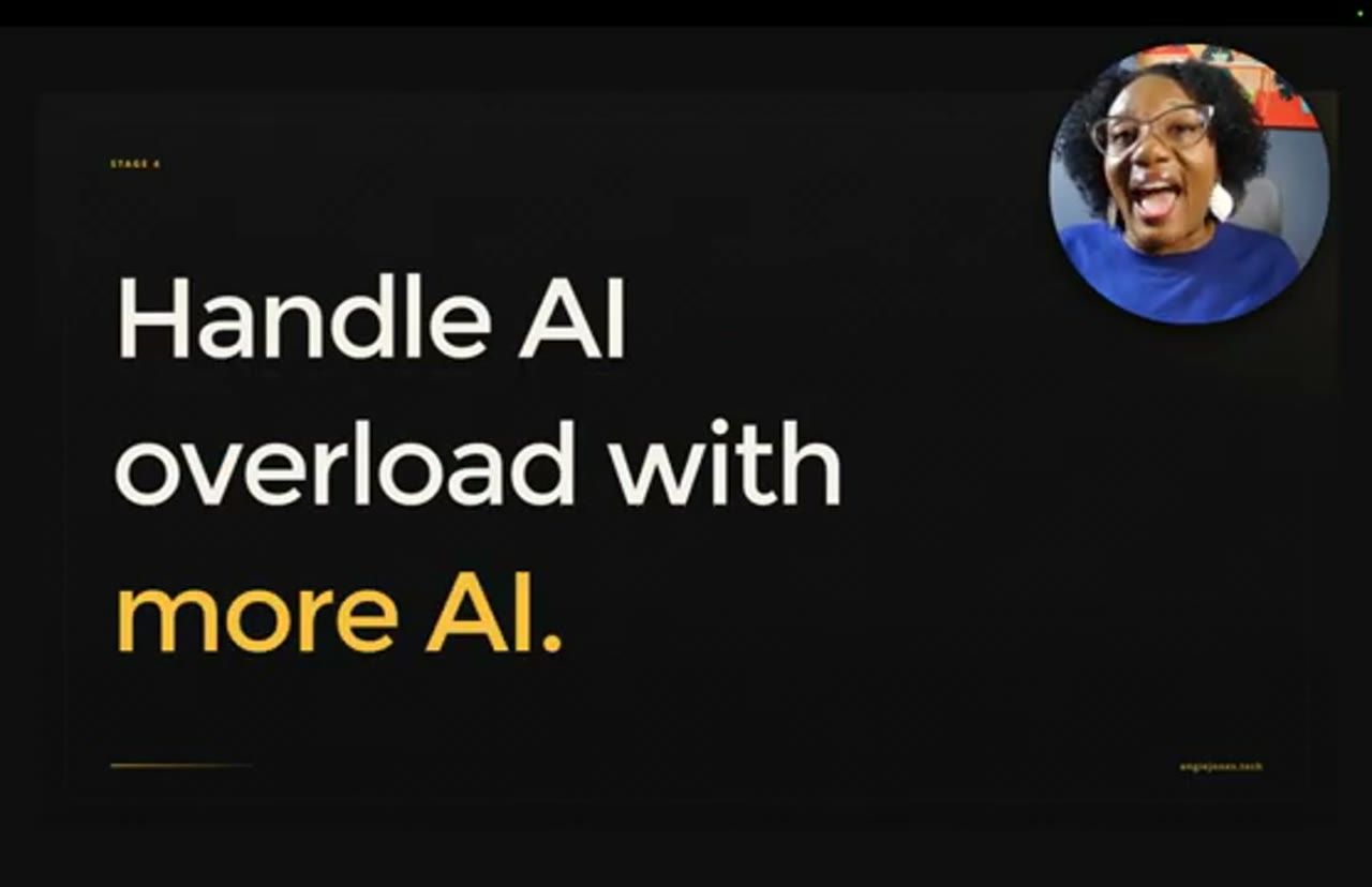 Slide Handle AI overload with more AI