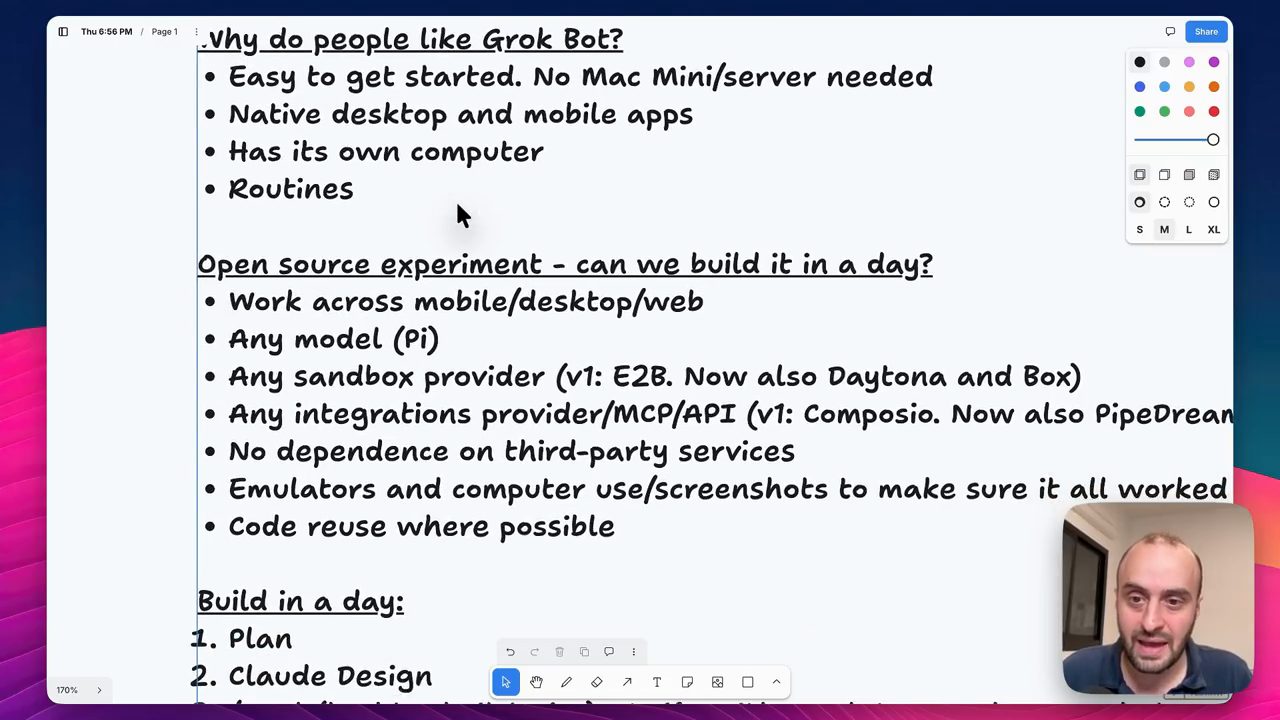 Ghi chú của Elie: Why do people like Grok Bot và Open source experiment