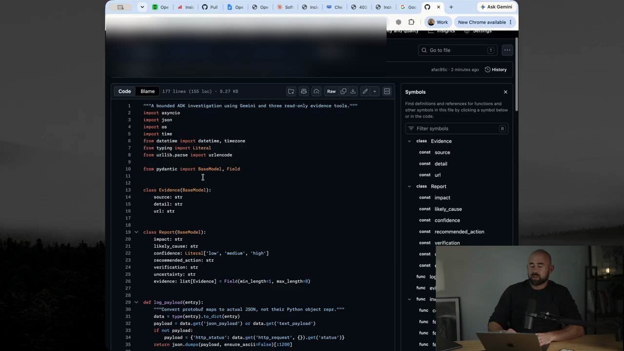 File agent.py của tutorial software-factory trên GitHub